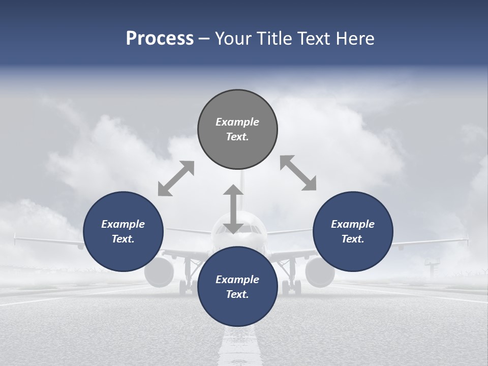 Airport Jet Travel PowerPoint Template
