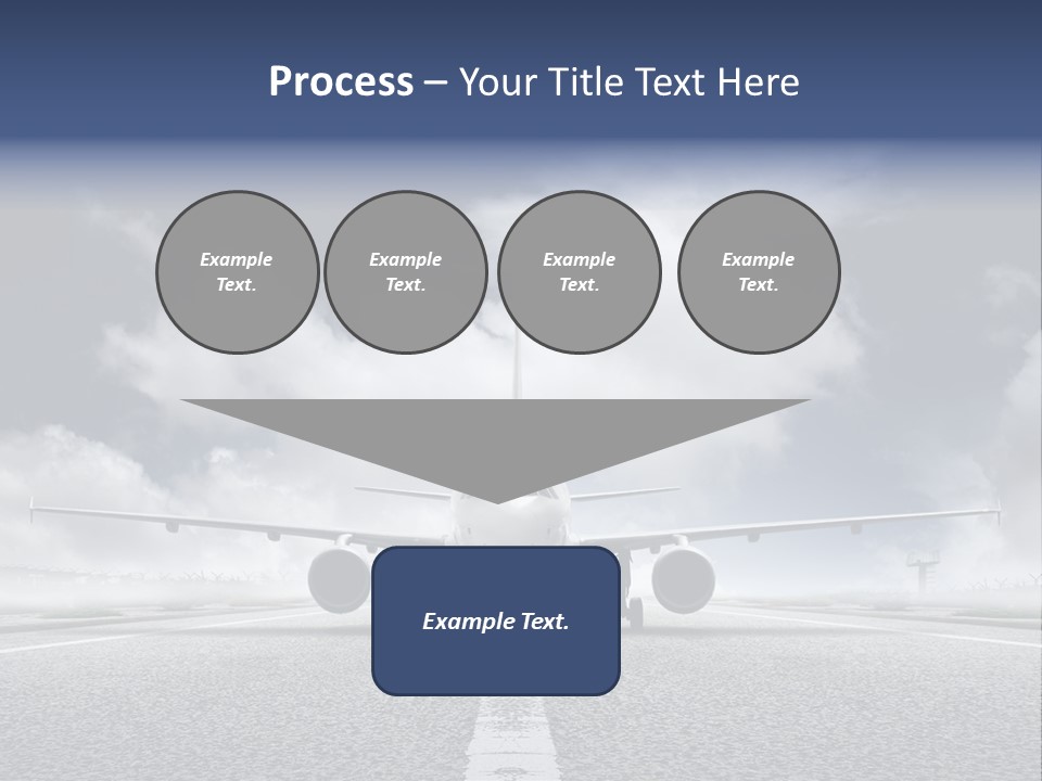 Airport Jet Travel PowerPoint Template
