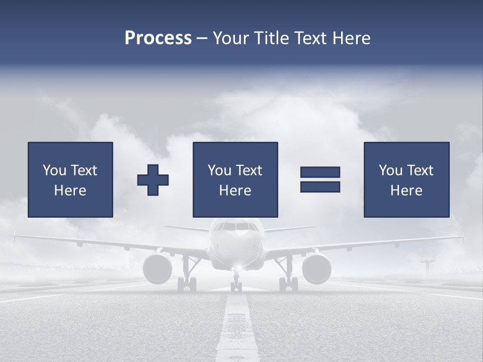 Airport Jet Travel PowerPoint Template
