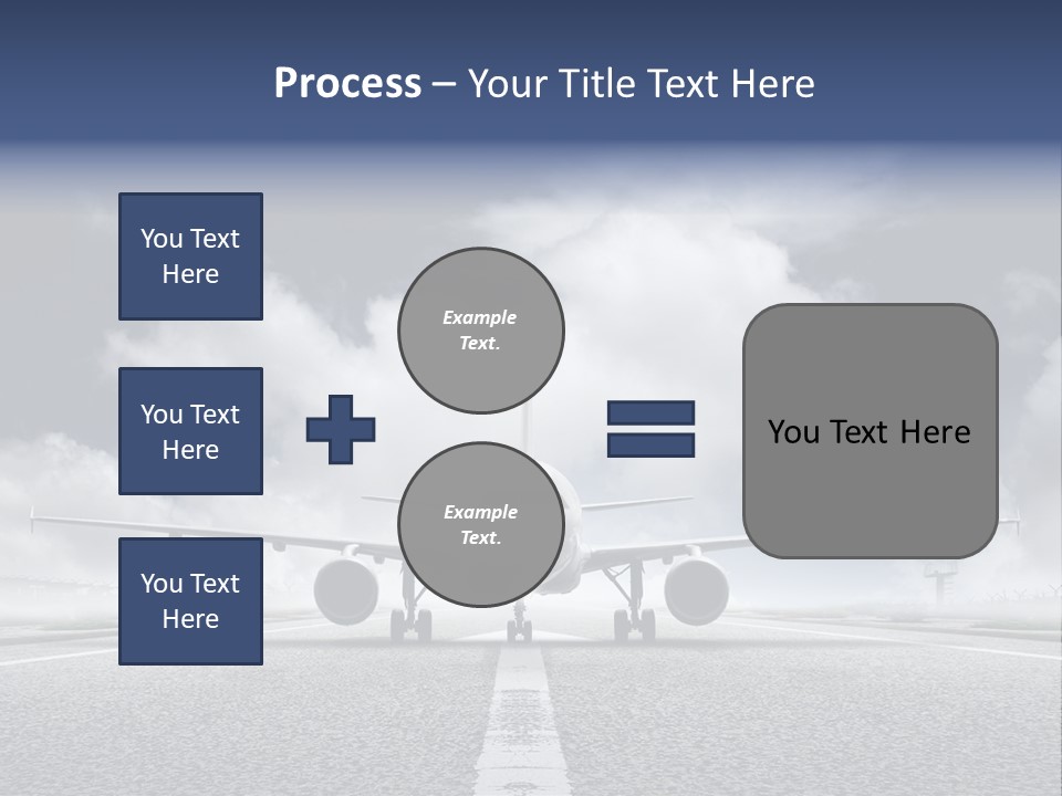 Airport Jet Travel PowerPoint Template