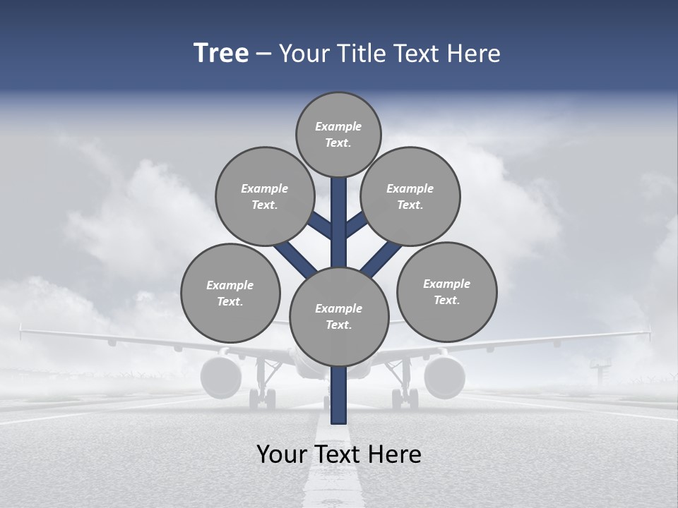 Airport Jet Travel PowerPoint Template