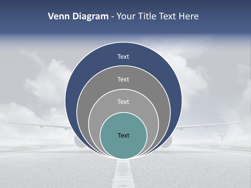 Airport Jet Travel PowerPoint Template