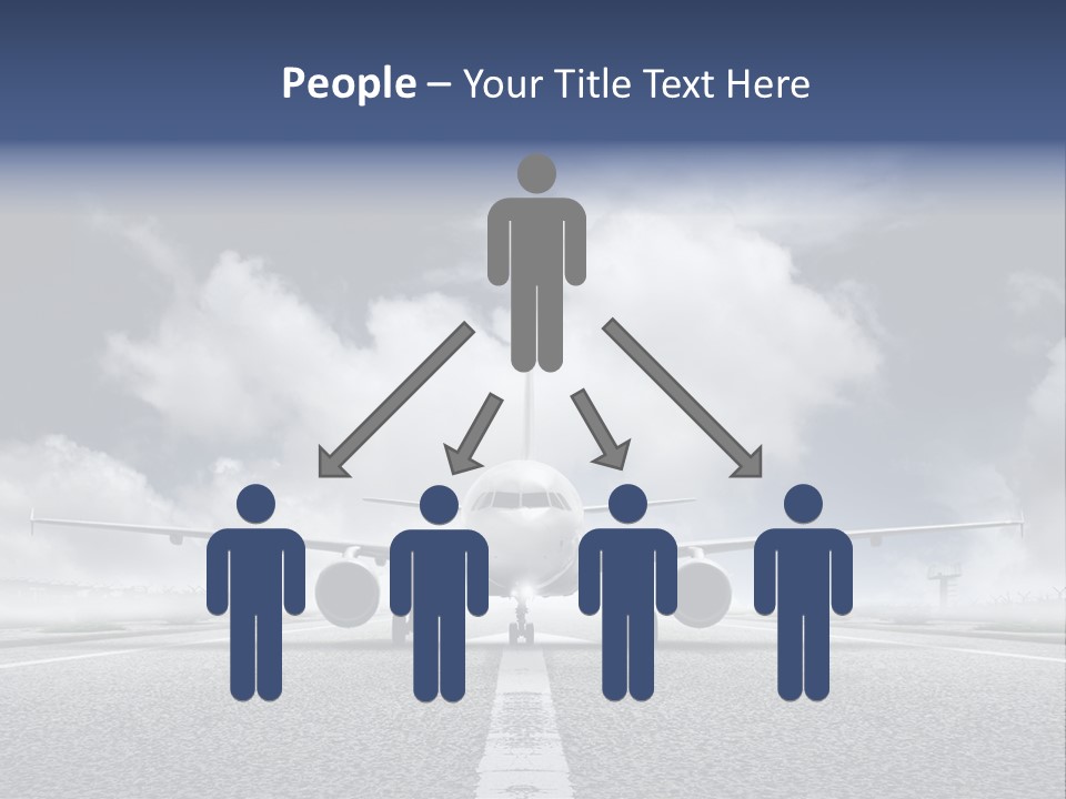 Airport Jet Travel PowerPoint Template