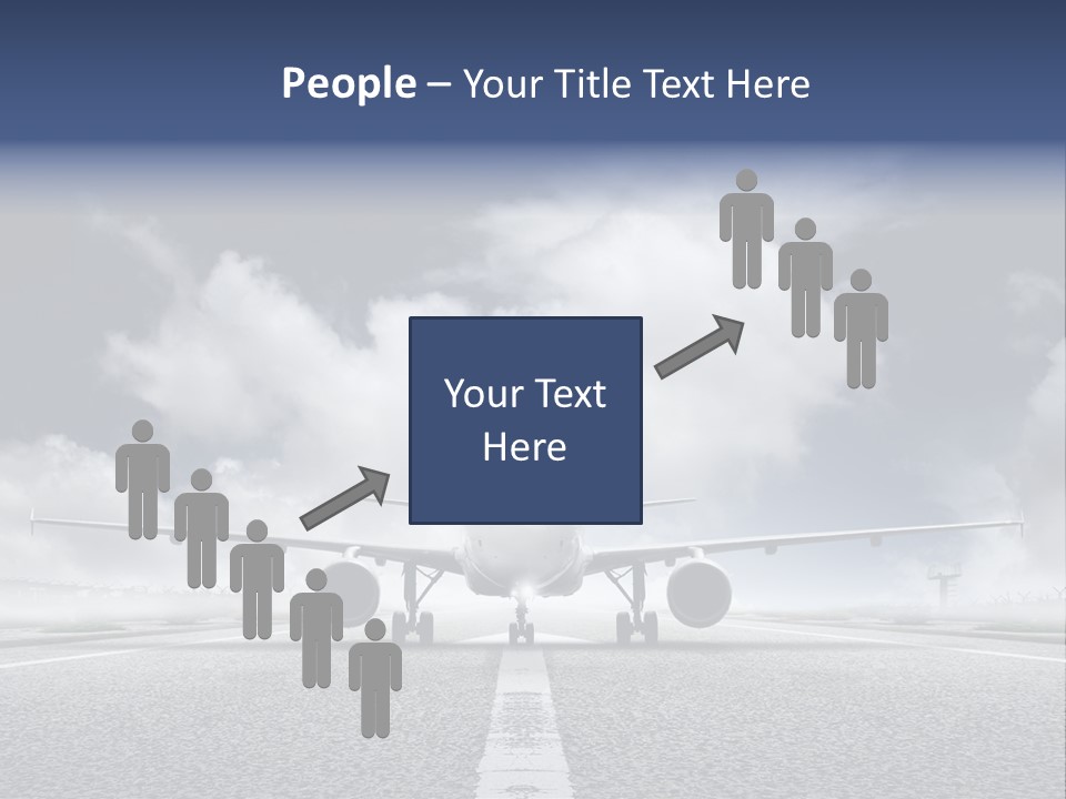 Airport Jet Travel PowerPoint Template