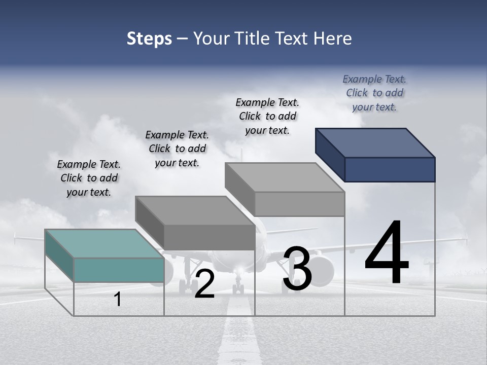 Airport Jet Travel PowerPoint Template