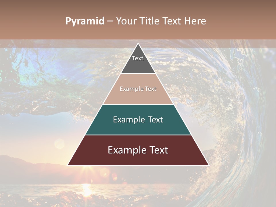 Blue Wet Color PowerPoint Template