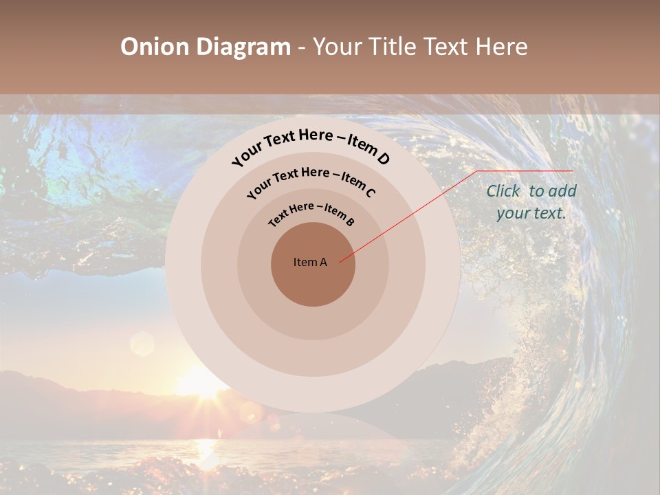 Blue Wet Color PowerPoint Template