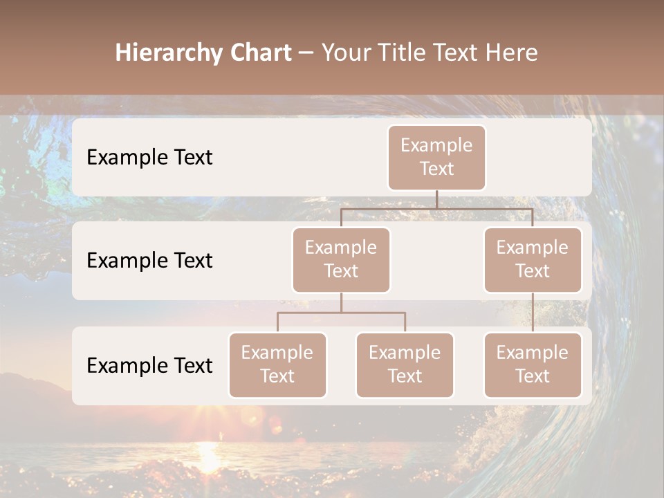 Blue Wet Color PowerPoint Template
