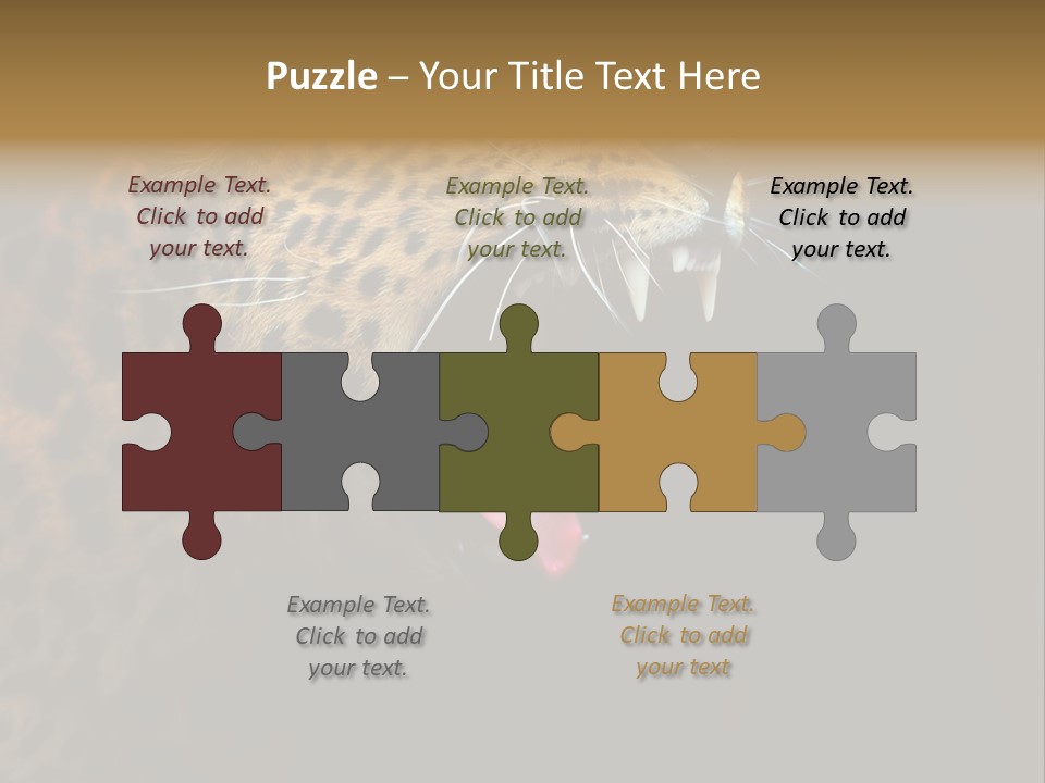 Park Africa Mammal PowerPoint Template
