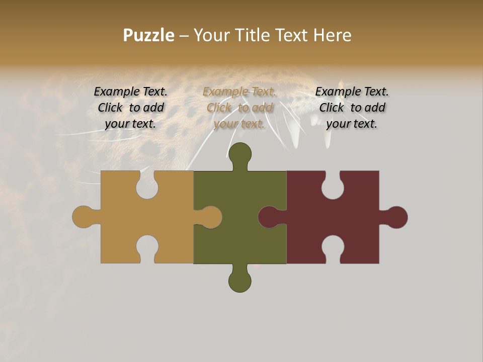 Park Africa Mammal PowerPoint Template