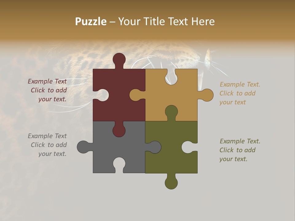 Park Africa Mammal PowerPoint Template