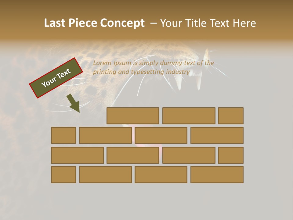 Park Africa Mammal PowerPoint Template