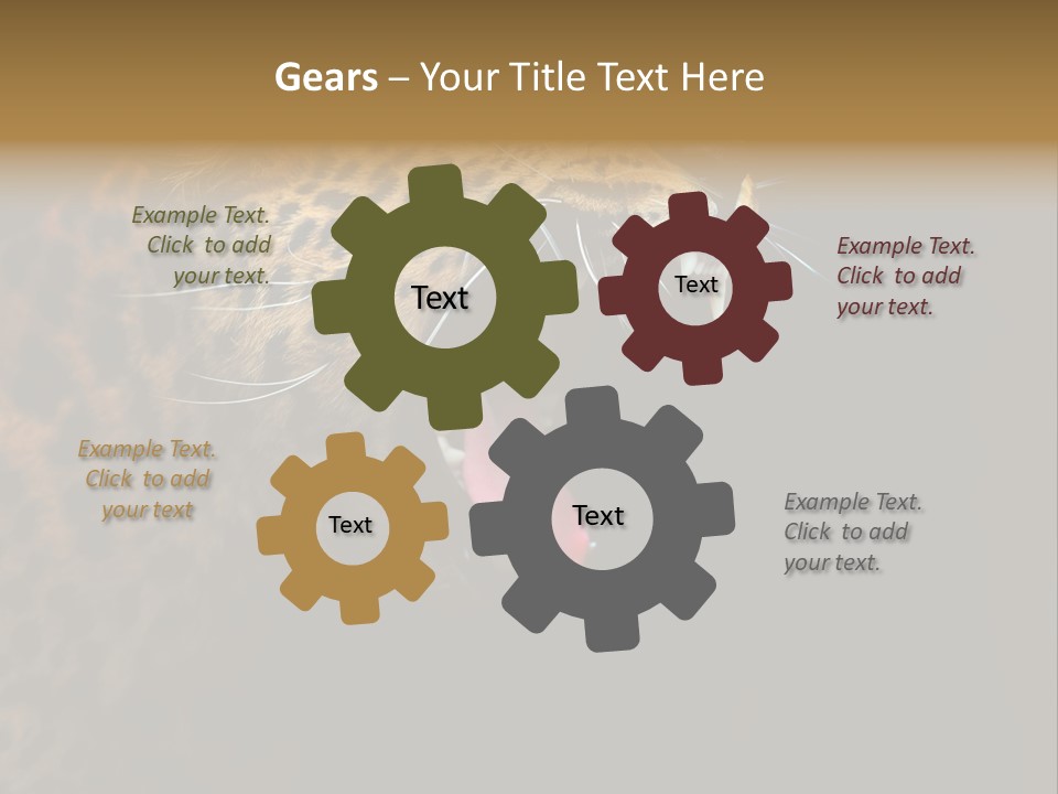 Park Africa Mammal PowerPoint Template