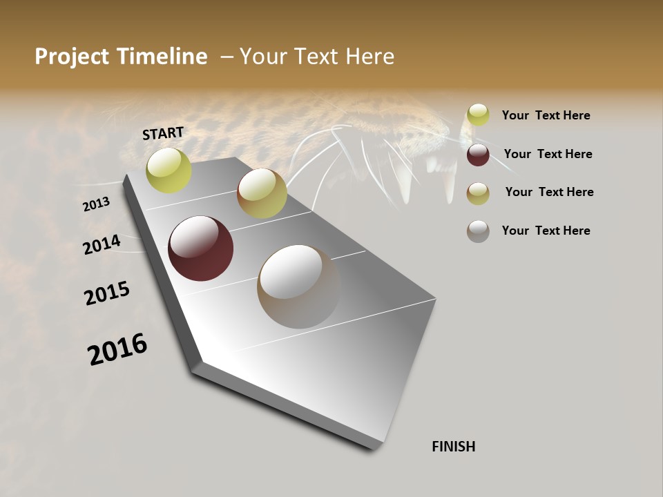 Park Africa Mammal PowerPoint Template