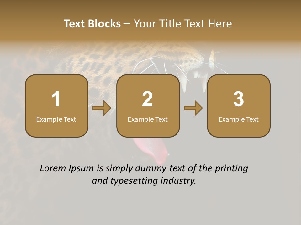 Park Africa Mammal PowerPoint Template