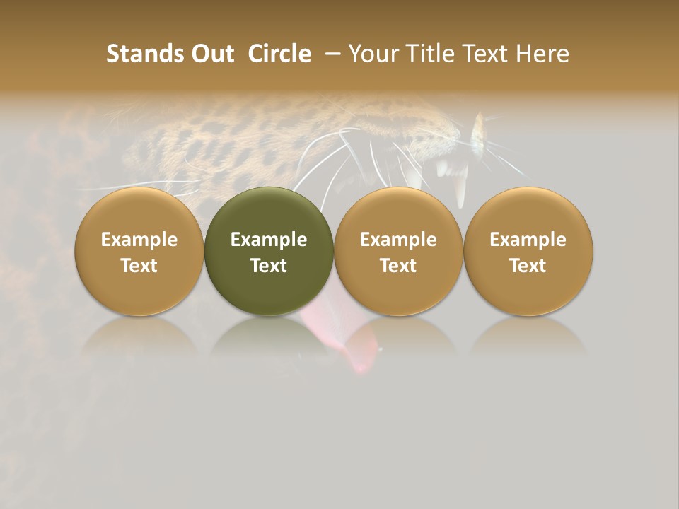 Park Africa Mammal PowerPoint Template