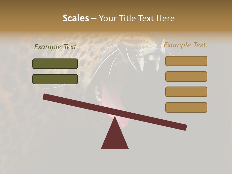 Park Africa Mammal PowerPoint Template