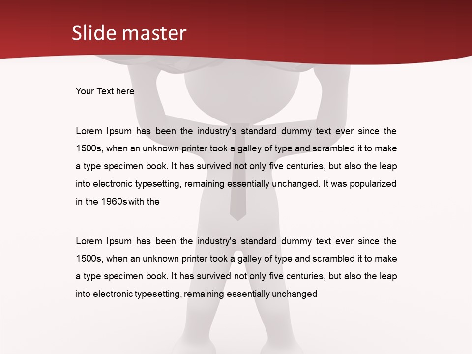 Humorous Watch Guy PowerPoint Template