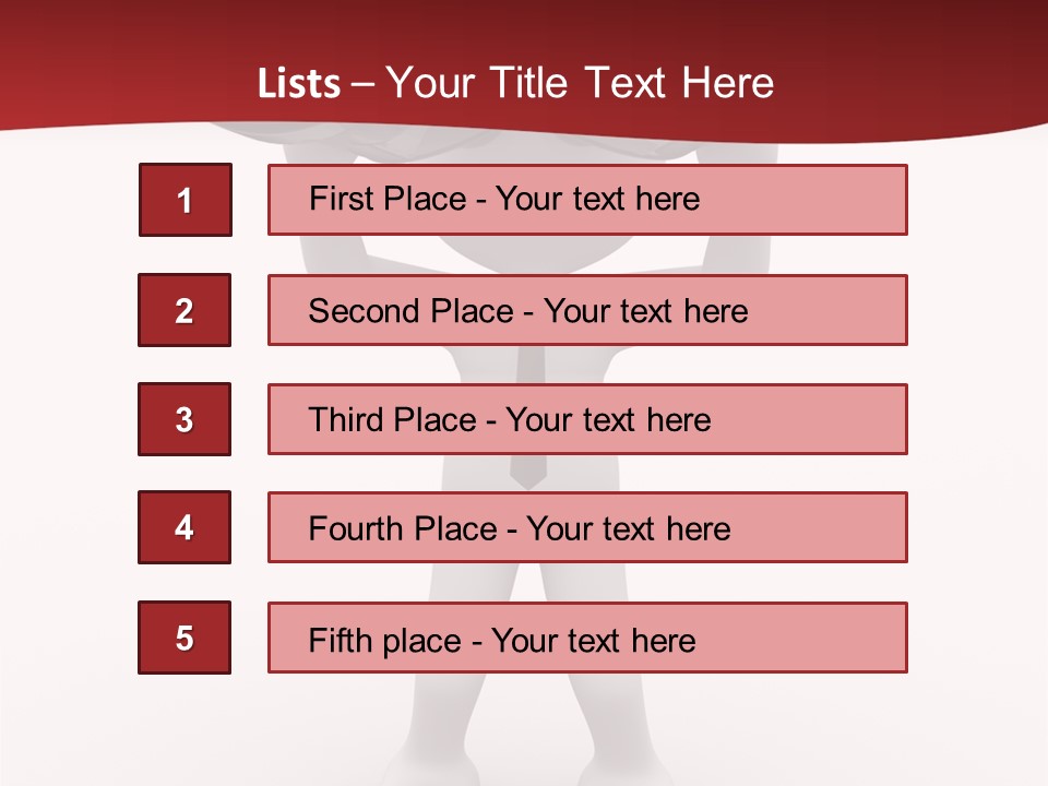 Humorous Watch Guy PowerPoint Template