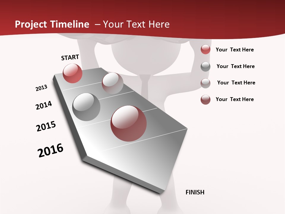 Humorous Watch Guy PowerPoint Template