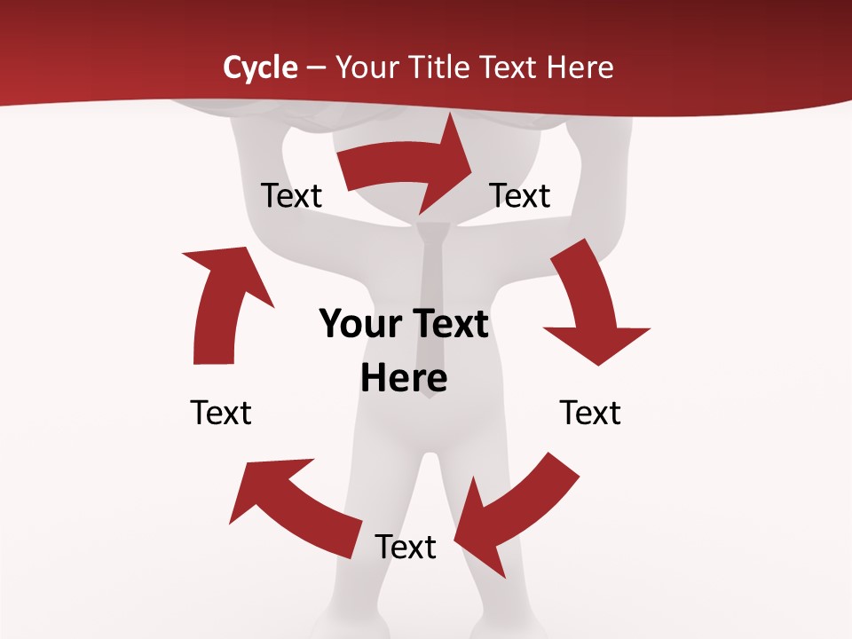 Humorous Watch Guy PowerPoint Template