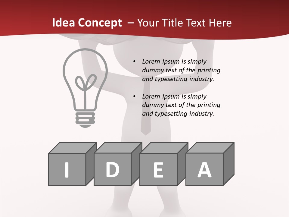 Humorous Watch Guy PowerPoint Template