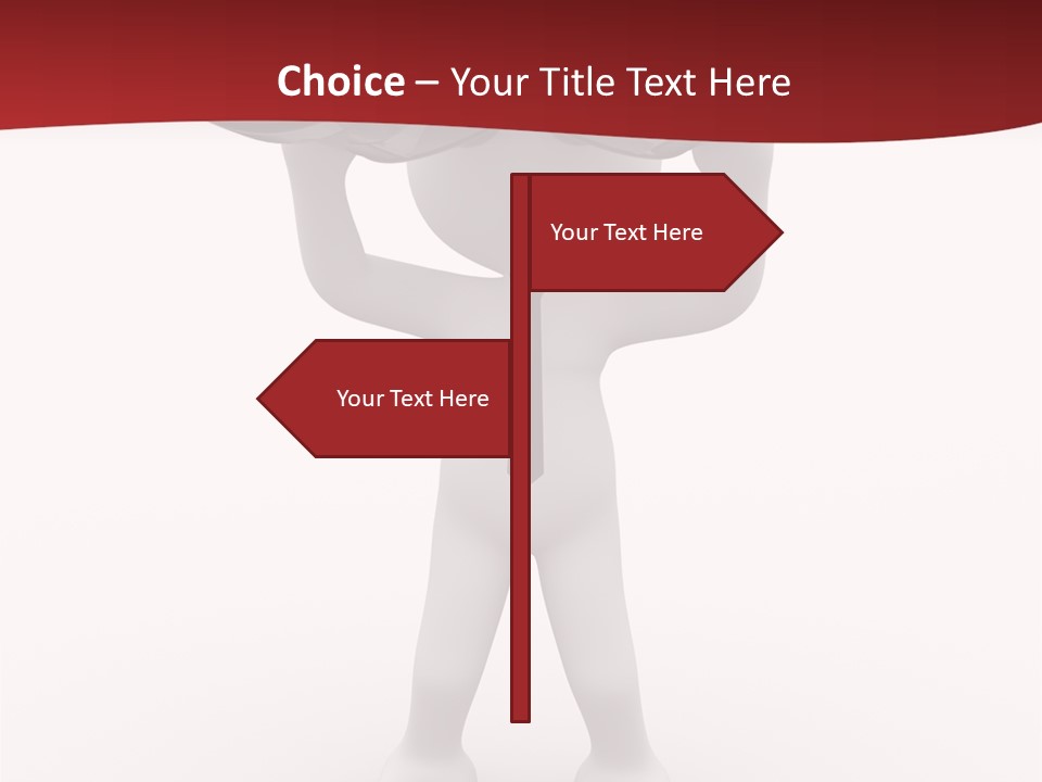 Humorous Watch Guy PowerPoint Template