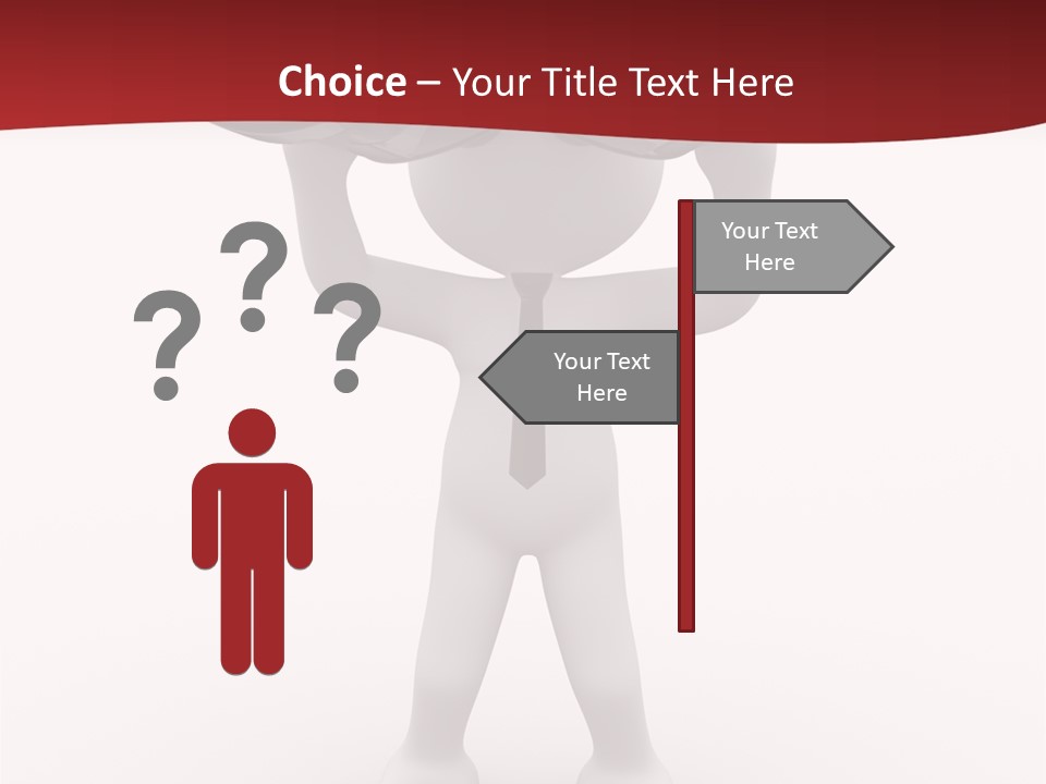 Humorous Watch Guy PowerPoint Template