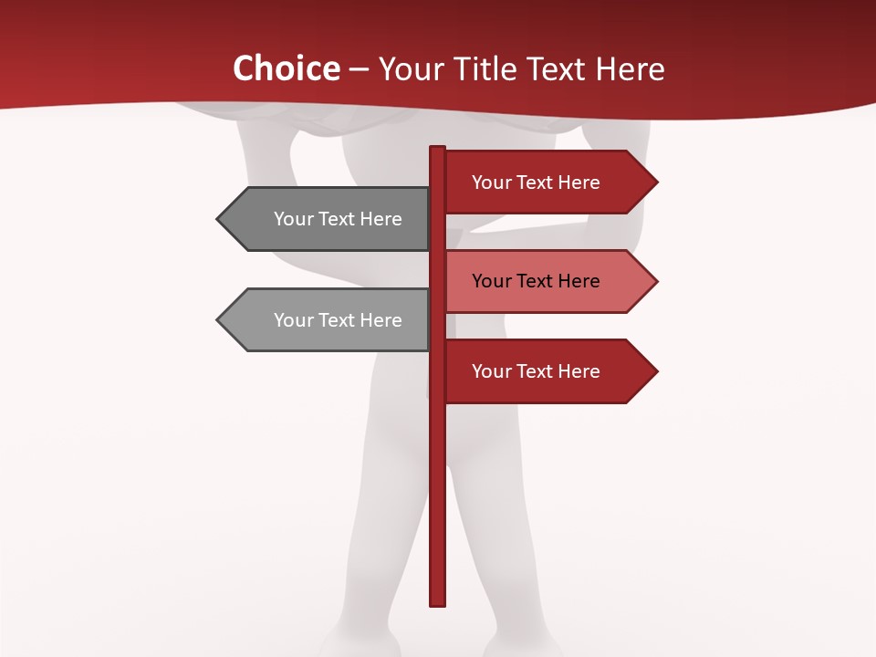 Humorous Watch Guy PowerPoint Template