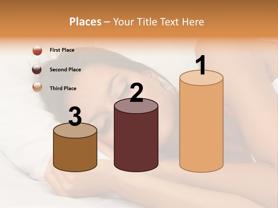 Close Lying Person PowerPoint Template