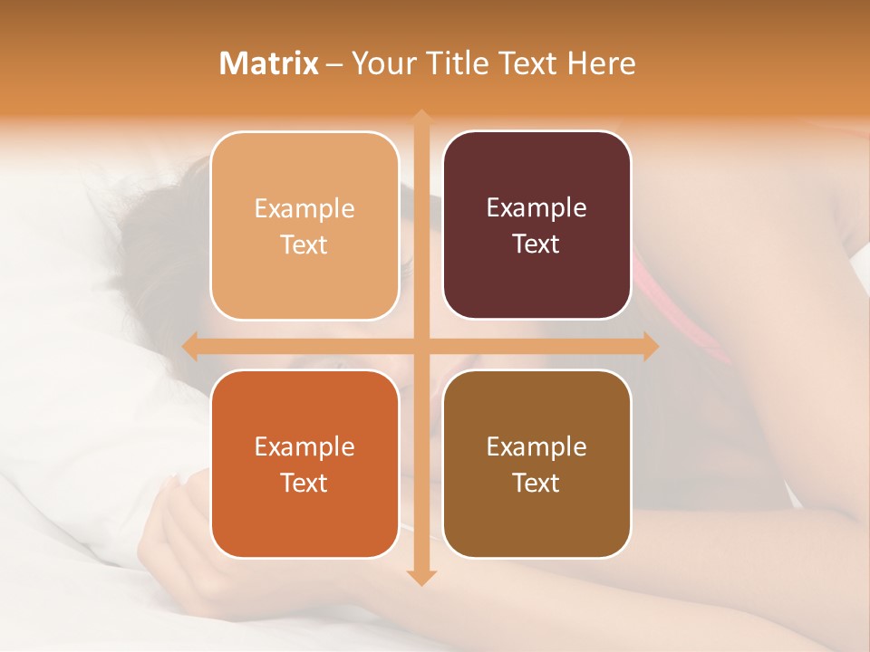 Close Lying Person PowerPoint Template