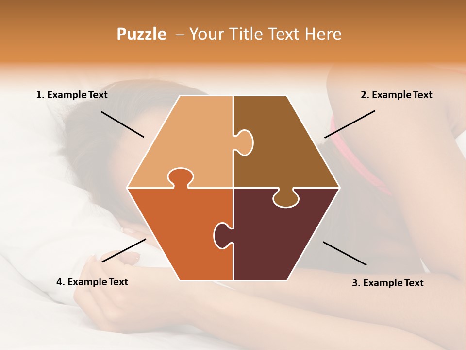 Close Lying Person PowerPoint Template