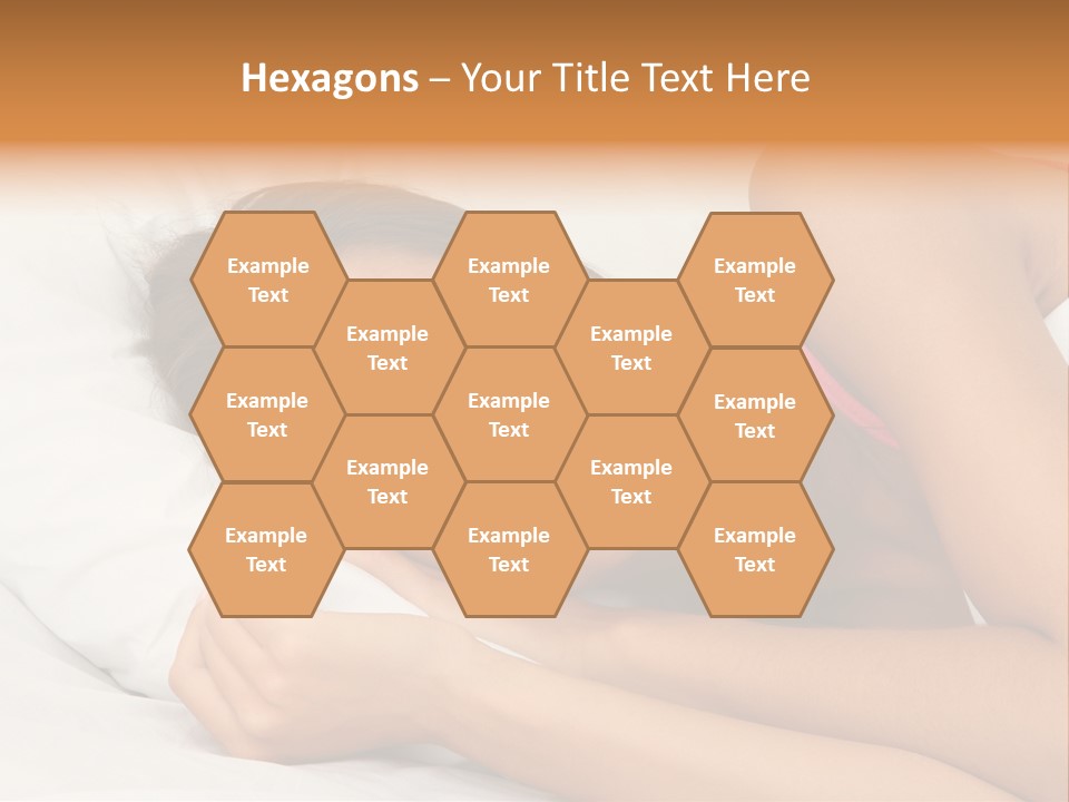 Close Lying Person PowerPoint Template