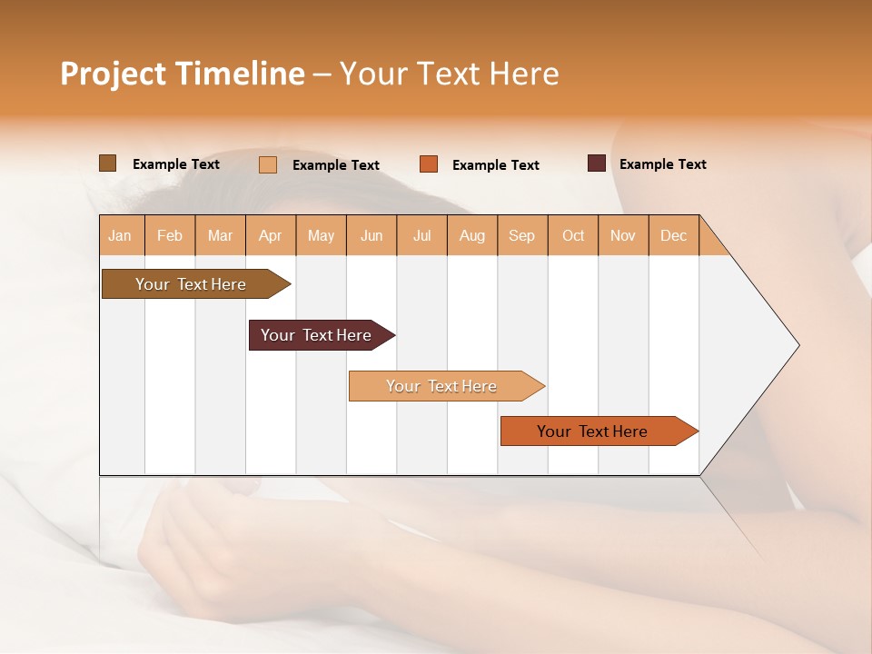 Close Lying Person PowerPoint Template