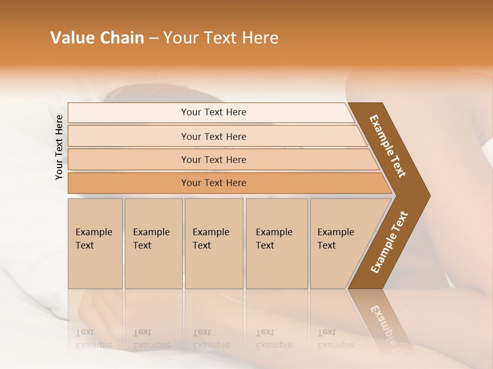 Close Lying Person PowerPoint Template