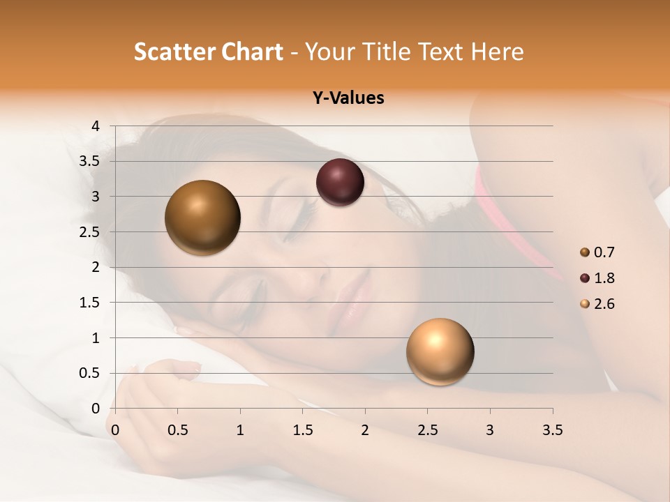 Close Lying Person PowerPoint Template
