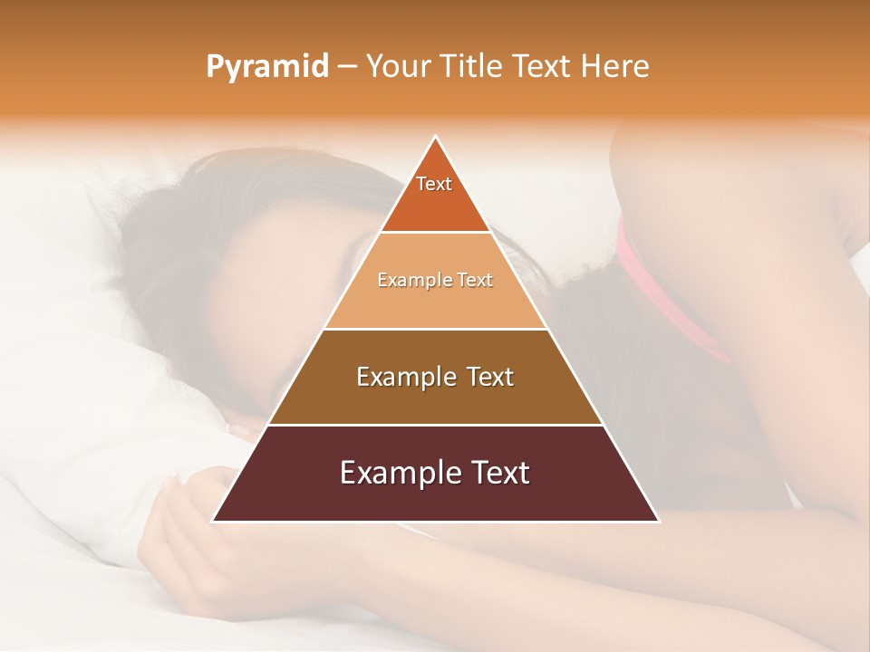 Close Lying Person PowerPoint Template