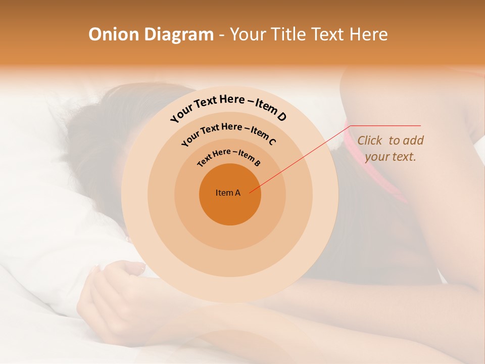 Close Lying Person PowerPoint Template