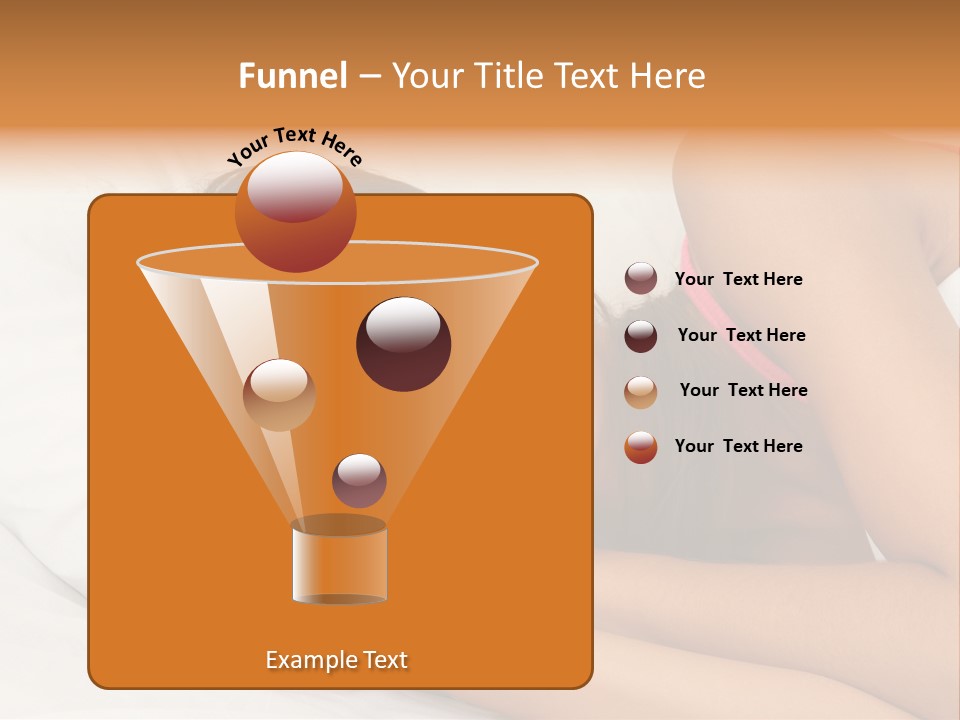 Close Lying Person PowerPoint Template