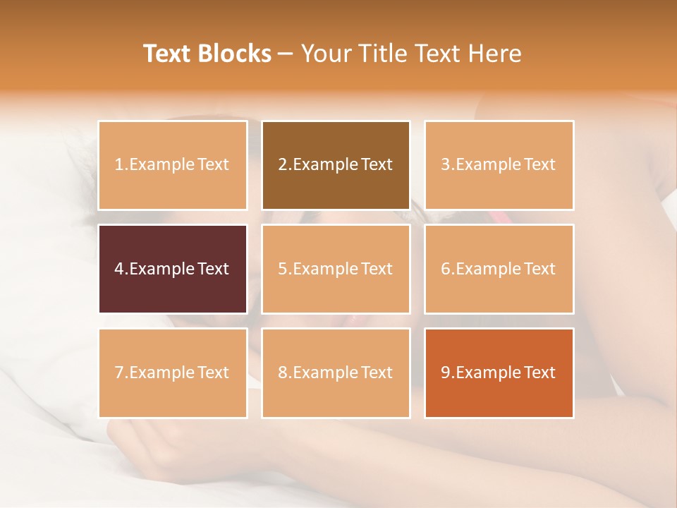 Close Lying Person PowerPoint Template