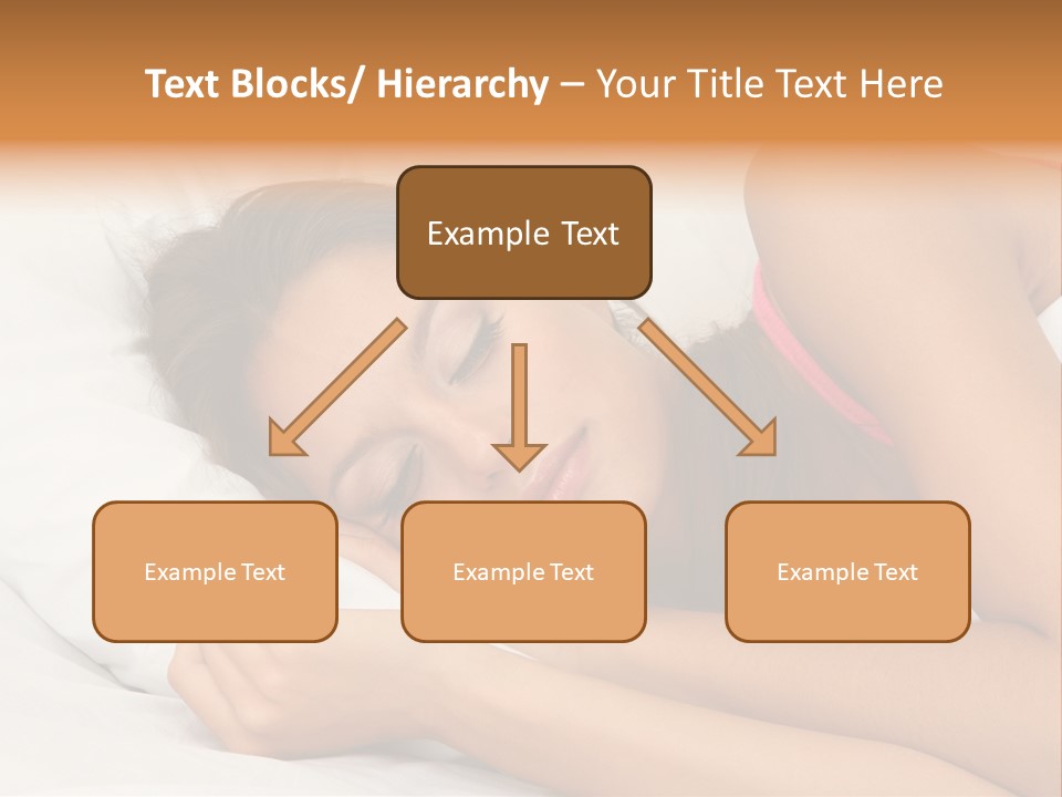 Close Lying Person PowerPoint Template