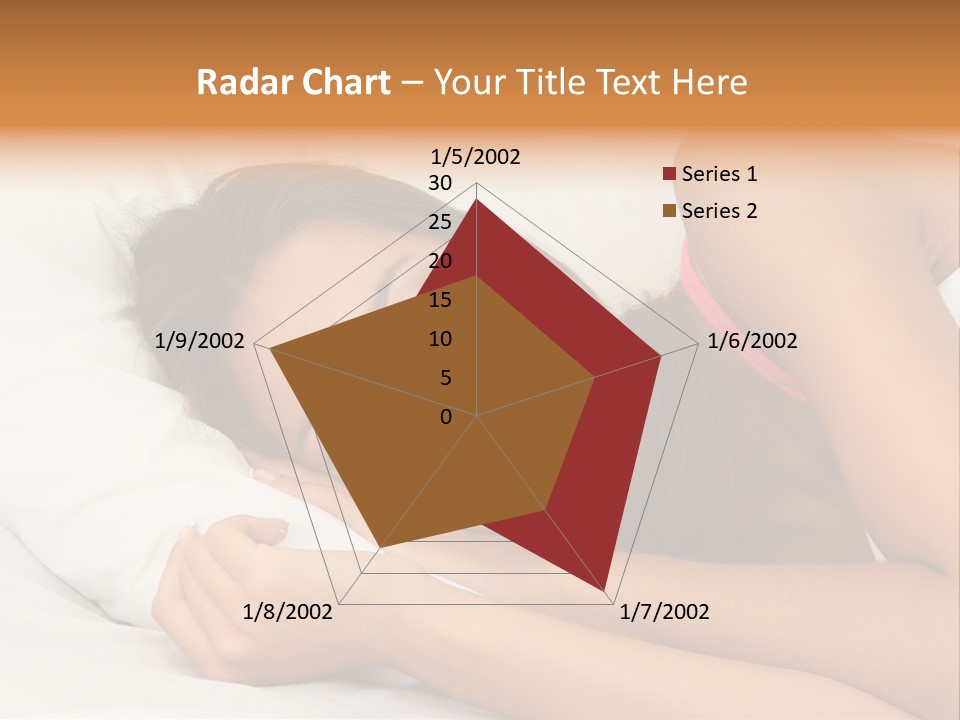 Close Lying Person PowerPoint Template