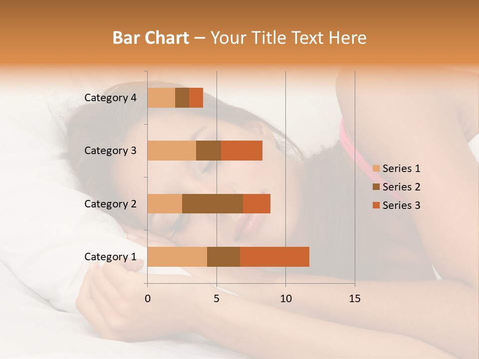 Close Lying Person PowerPoint Template