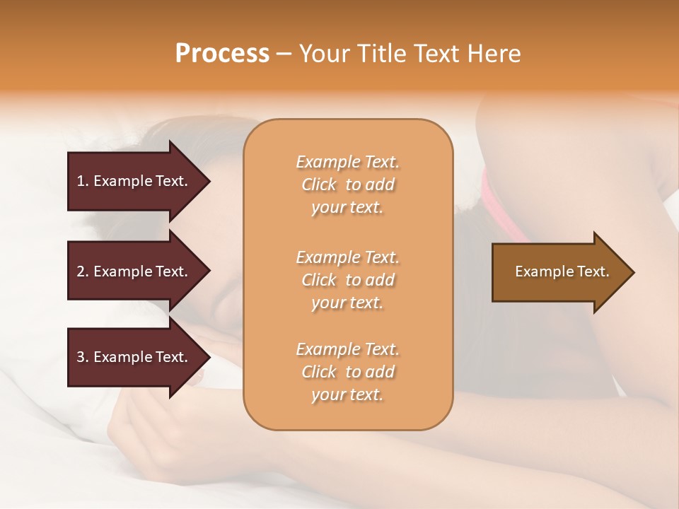 Close Lying Person PowerPoint Template