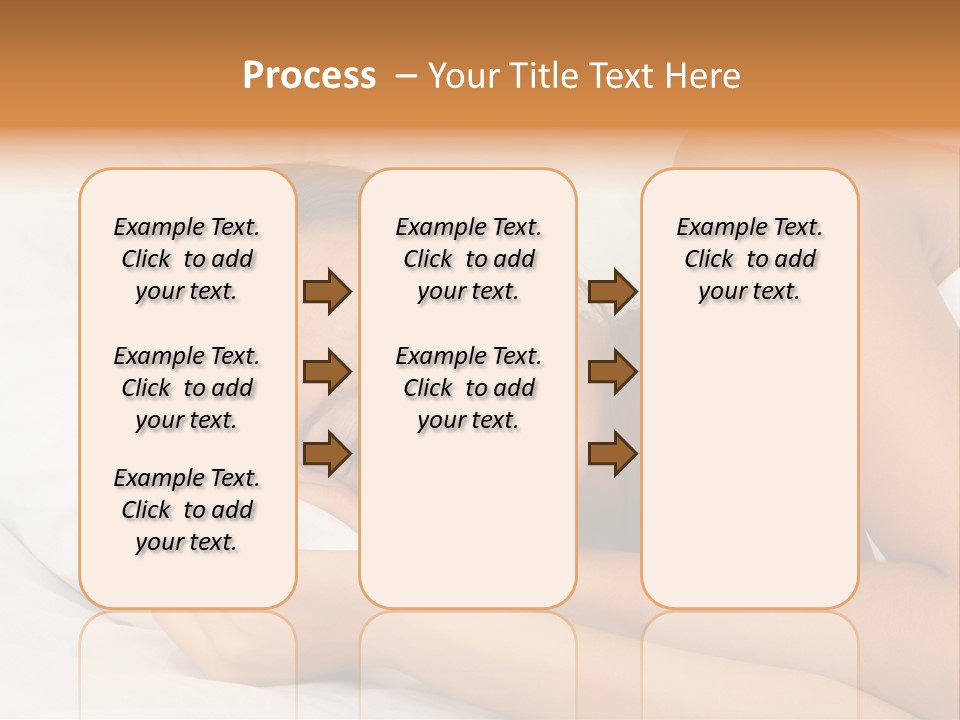 Close Lying Person PowerPoint Template