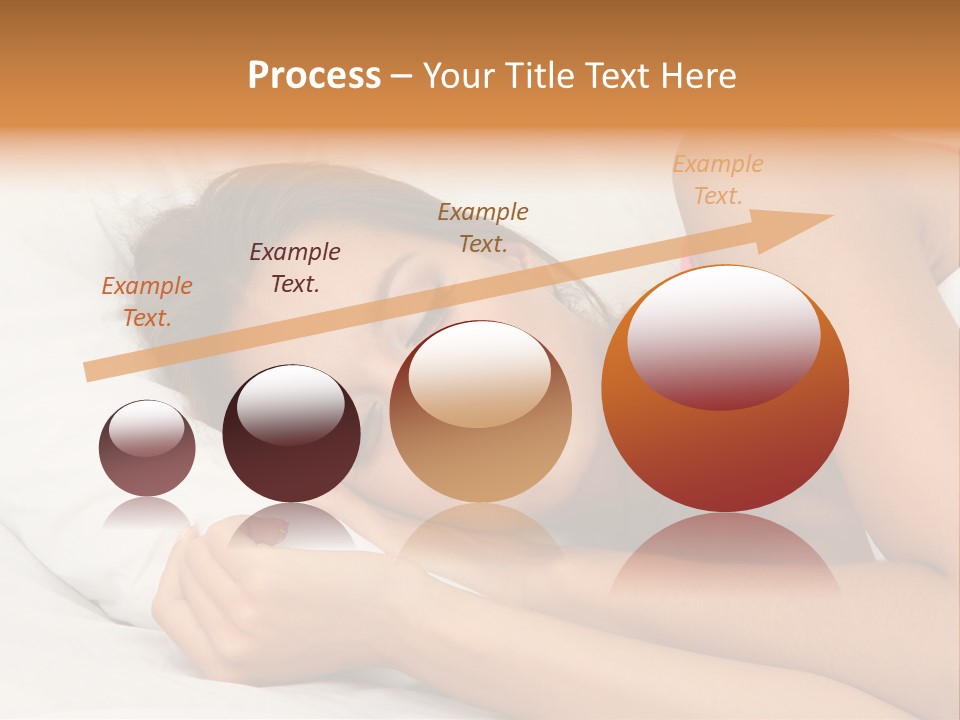 Close Lying Person PowerPoint Template