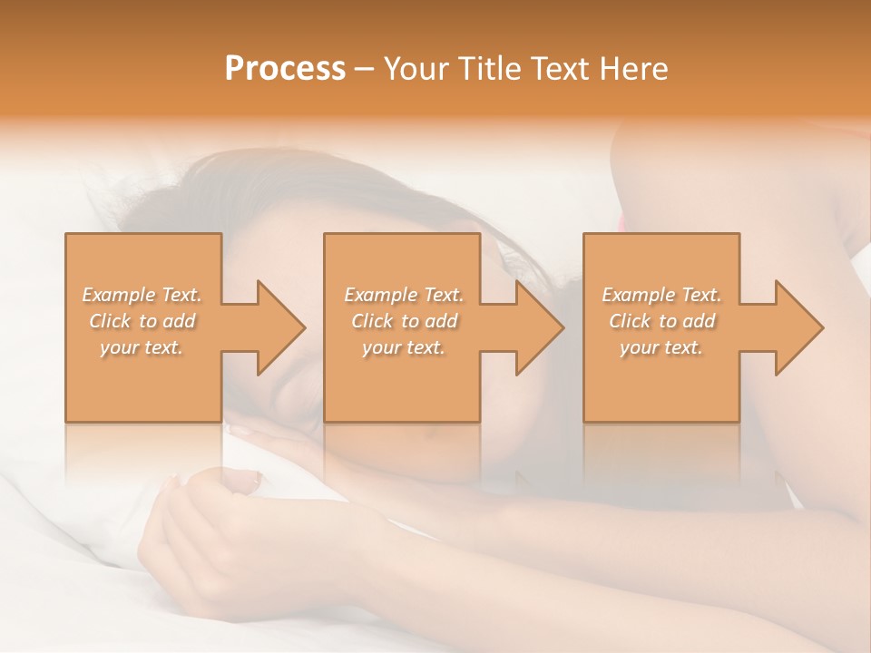 Close Lying Person PowerPoint Template