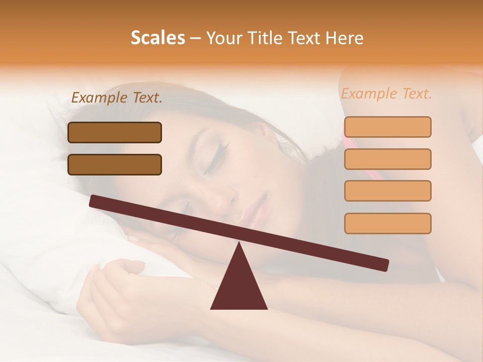 Close Lying Person PowerPoint Template