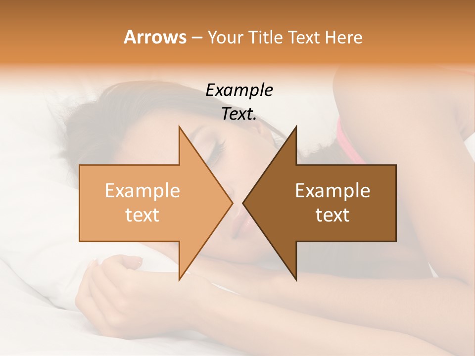 Close Lying Person PowerPoint Template