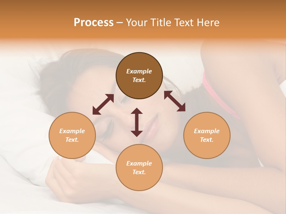 Close Lying Person PowerPoint Template